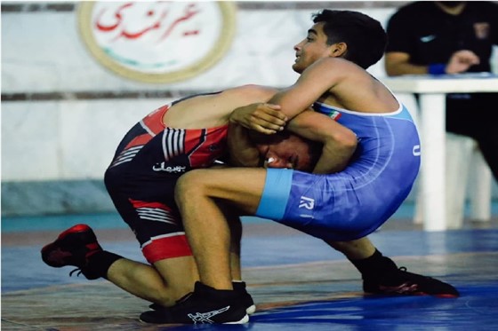 پایان رقابت های کشتی فرنگی نوجوانان قهرمانی باشگاههای خوزستان / اهواز :